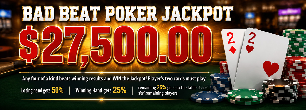 No Bust Century 21st Blackjack, Bonus Points Pays Up To $20,000